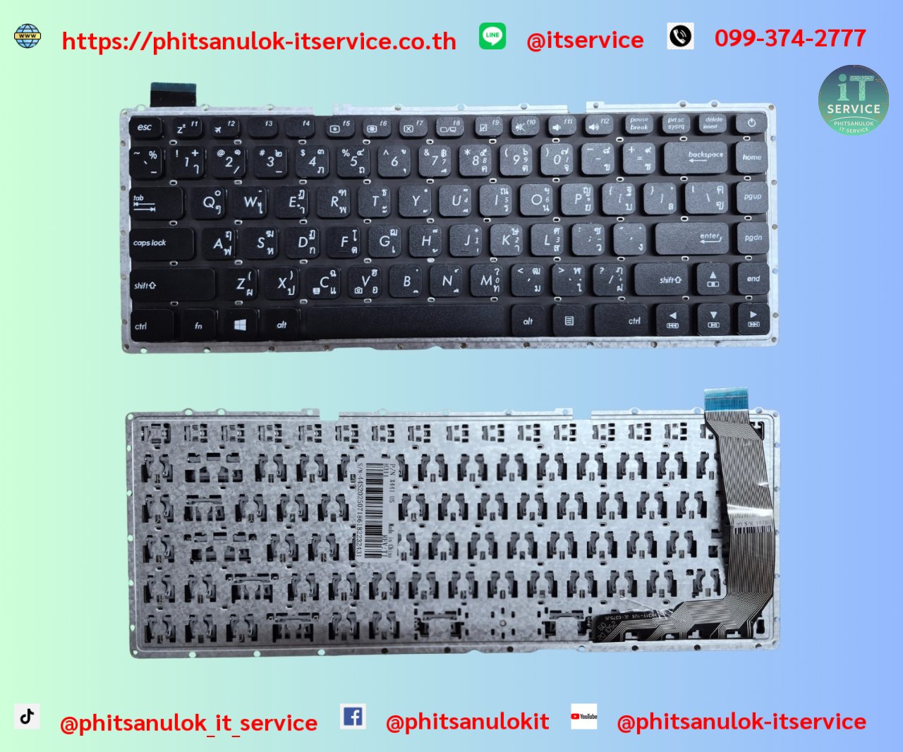 Keyboard Asus X441SA,K441SA,K441UV,X441N