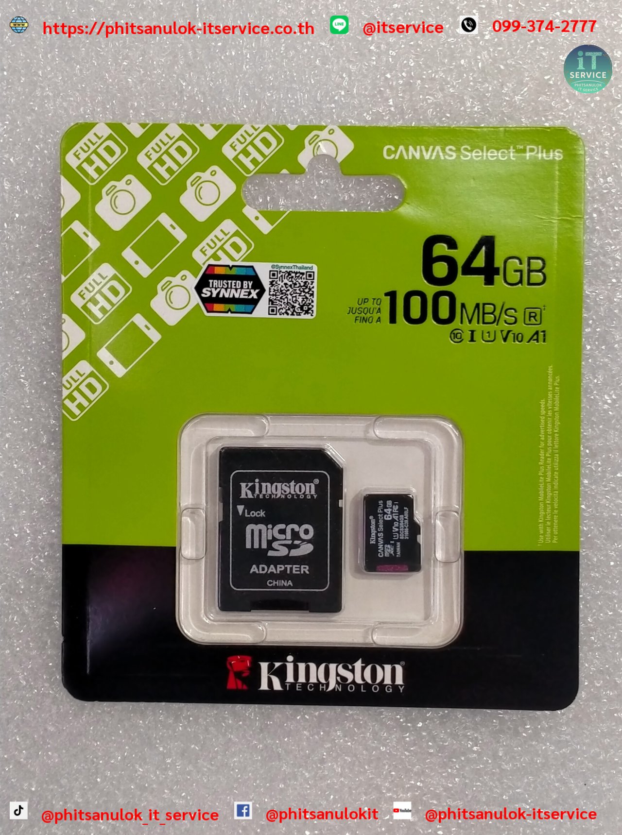 Micro SD Card Kingston CS3/64GB