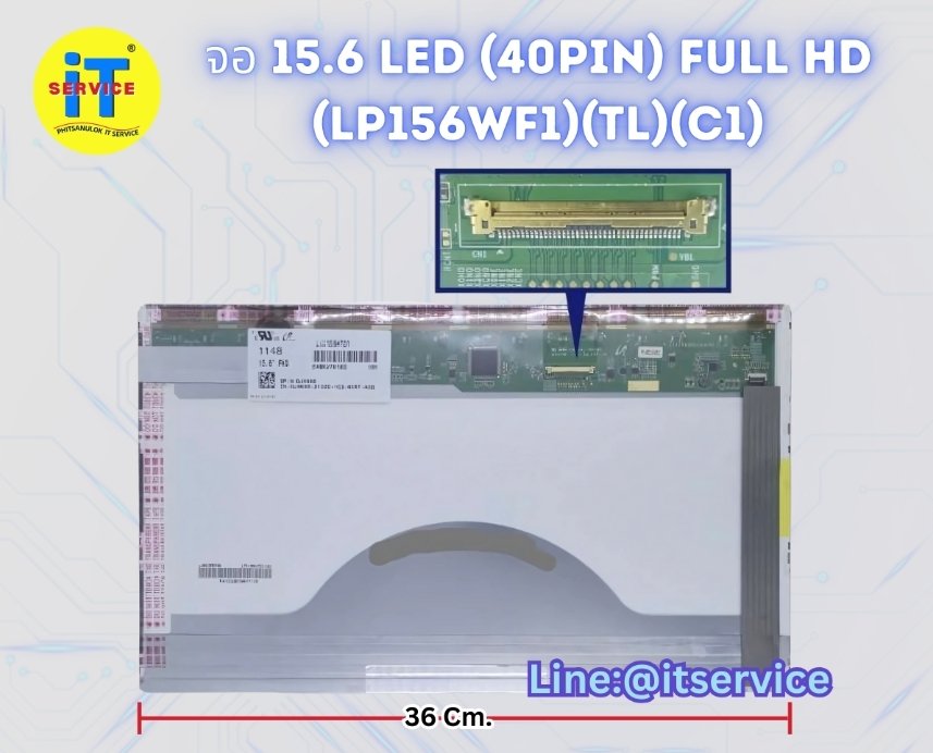LED15.6 Slim(40pin)Full hd(LP156WF1)(TL)(C1)