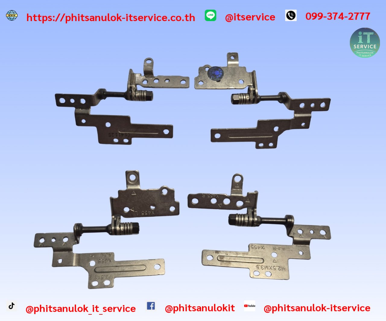 X455 R454L X555M F455C K455 ขาบานพับ Asus